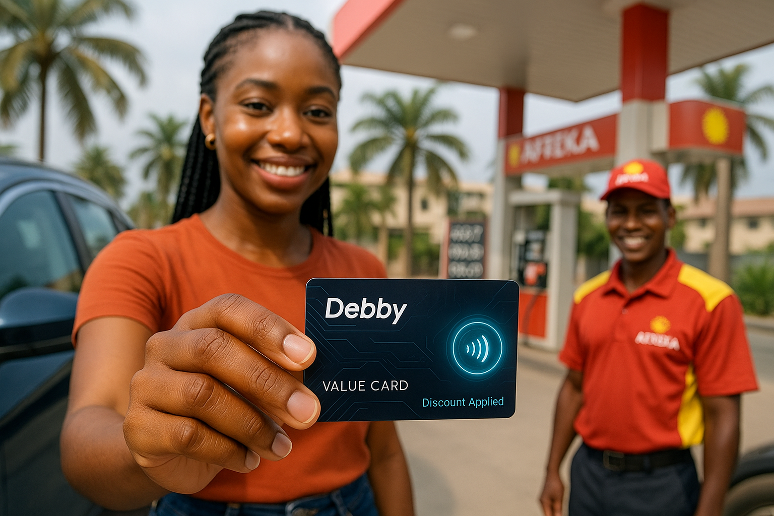 Fuel Stations illustration